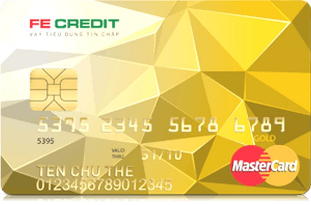 Hạn mức các loại thẻ tín dụng của FE credit