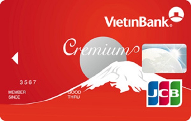 Thẻ tín dụng Vietinbank Cremium JCB