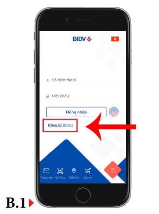 Đăng ký Internet Banking BIDV