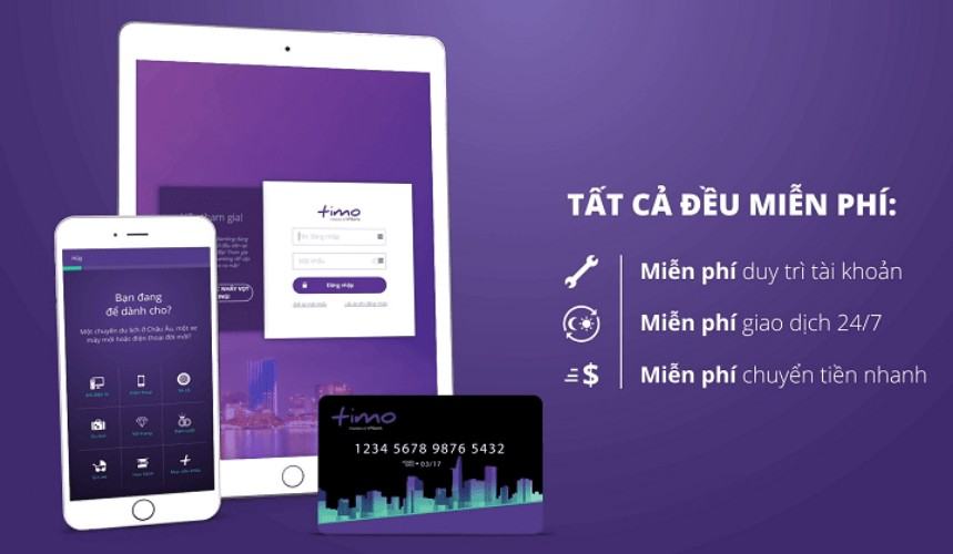 Tính năng của thẻ Timo