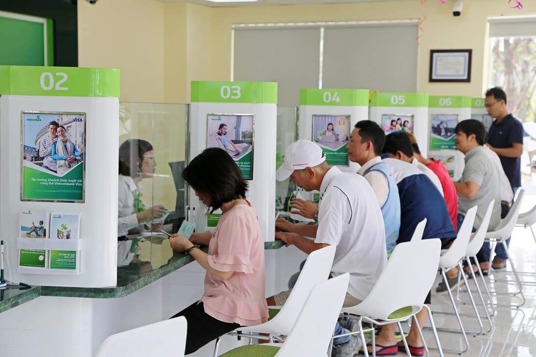 Giờ hoạt động của ngân hàng Vietcombank