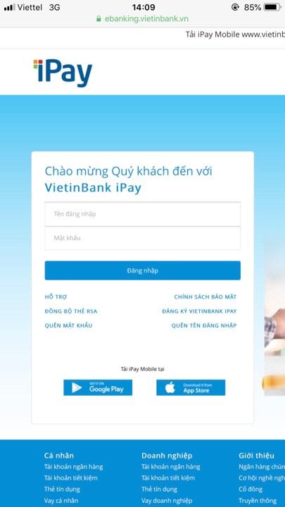 Quên mật khẩu hệ thống online