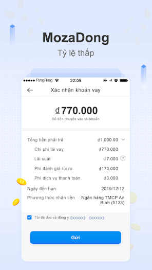 app mozadong vay tiền mặt nhanh