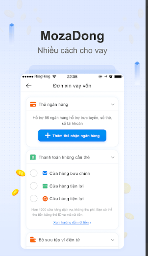 app mozadong vay tiền online