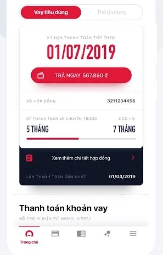 theo dõi khoản vay