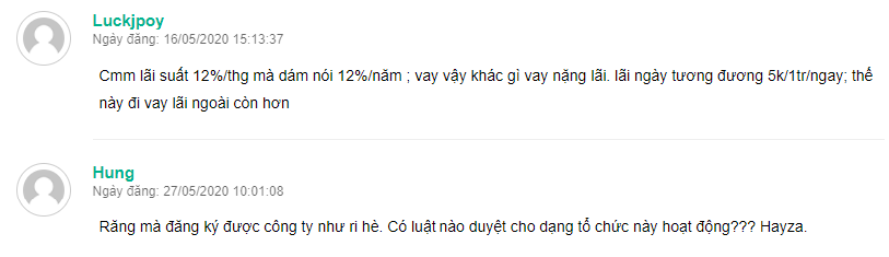 Vay tiền atm online