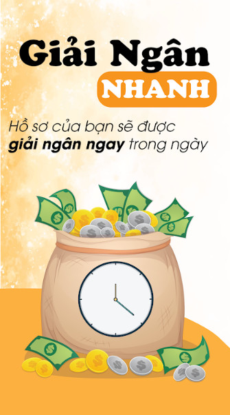 giải ngân nhanh tại one click money