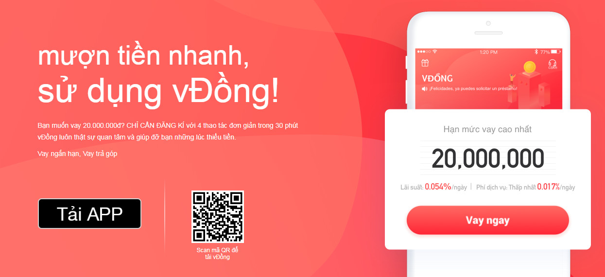 app Vđồng