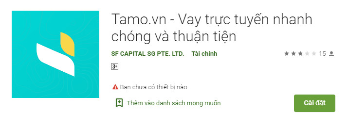 app vay tiền tamo