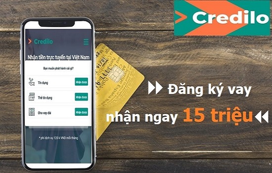 web vay tiền credilo