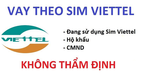 vay bằng sim viettel