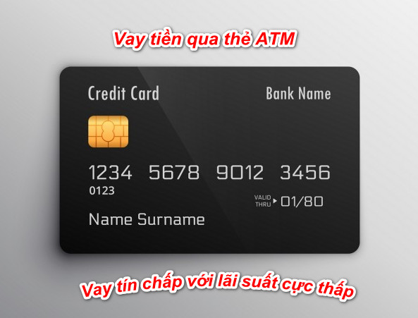 Vay tiền bằng thẻ ATM