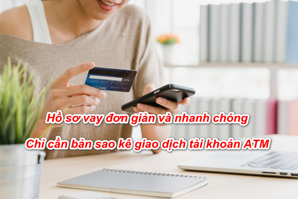 cách Vay tiền bằng thẻ ATM