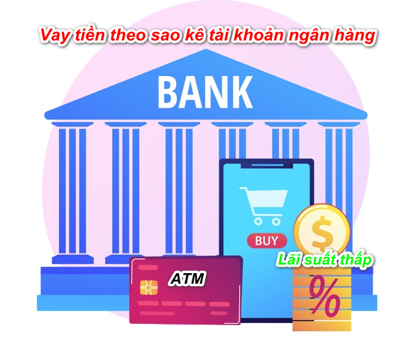 Vay tiền theo sao kê tài khoản Ngân hàng