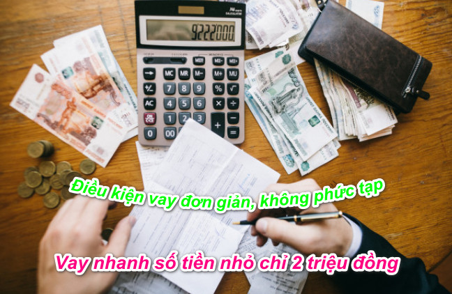 vay 2 triệu gấp