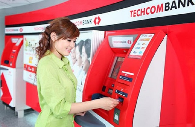 Hạn mức rút tại cây ATM ngân hàng Techcombank