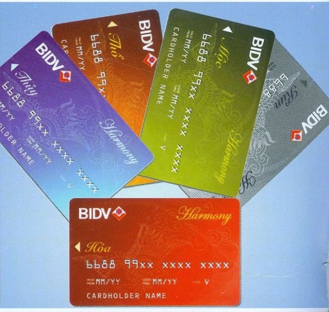 Đăng ký thẻ ATM ngân hàng BIDV