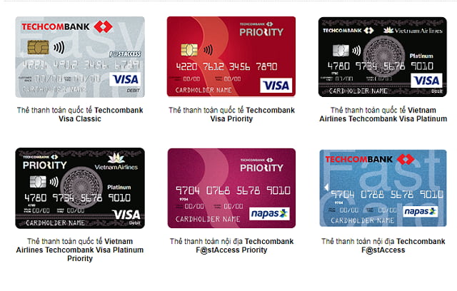 Điều kiện mở thẻ ATM được ngân hàng Techcombank quy định rõ ràng