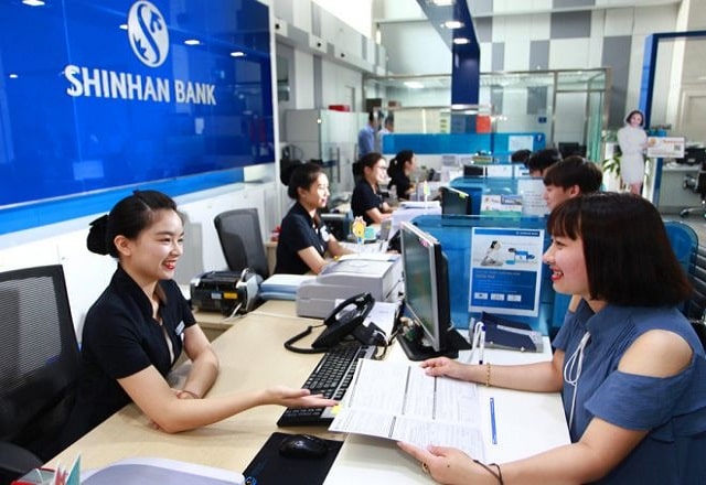 Ngân hàng Shinhan Việt Nam là ngân hàng có vốn đầu tư nước ngoài