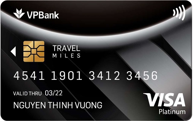 TTD VPBank Visa Platinum Travel Miles